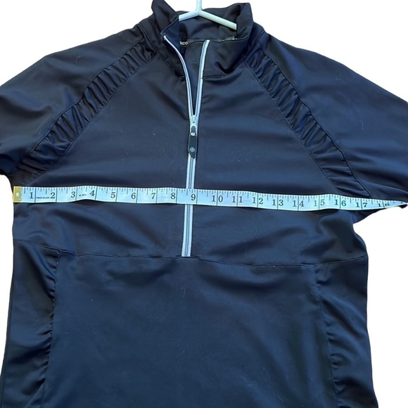 SUN ice black t zip long sleeve top size medium - Picture 5 of 16